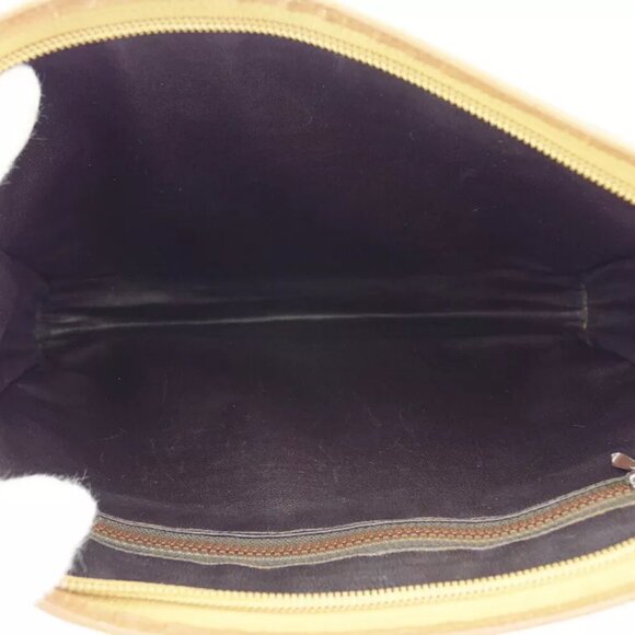 CELINE Clutch Bag Macadam Leather Authentic - Picture 7 of 7
